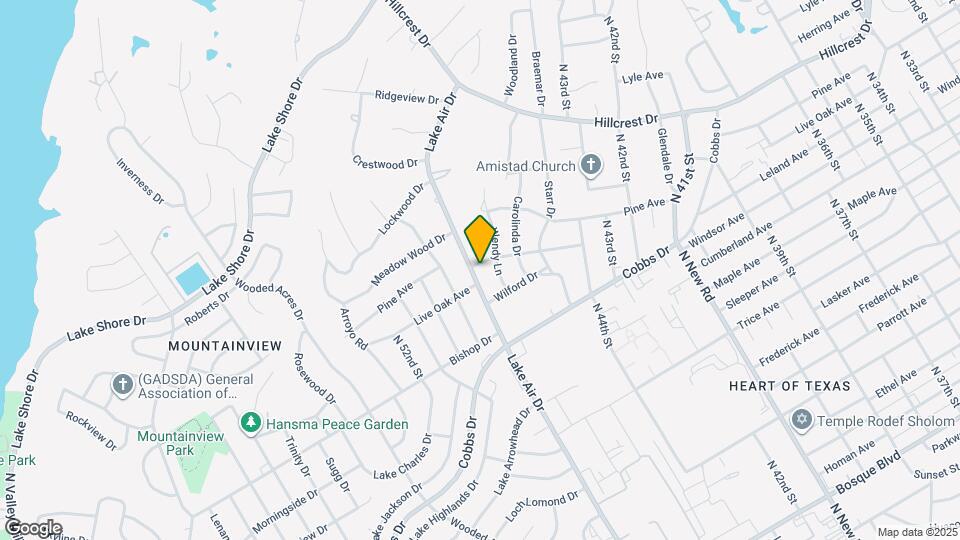 2331 Lake Air Dr Map and Location Details