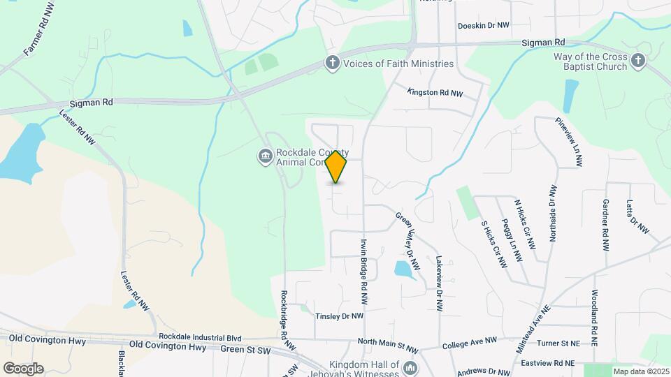 1451 Forest Villa Dr NW Map and Location Details