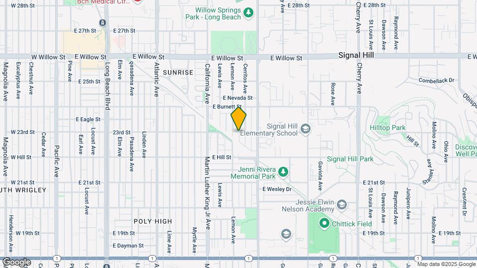 1120 E 23rd St Map and Location Details