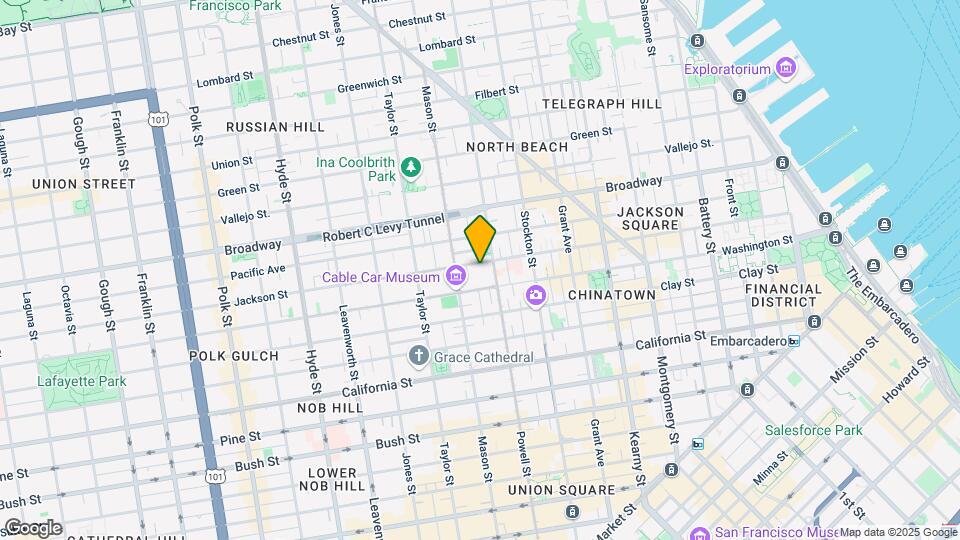 939 Jackson St Map and Location Details