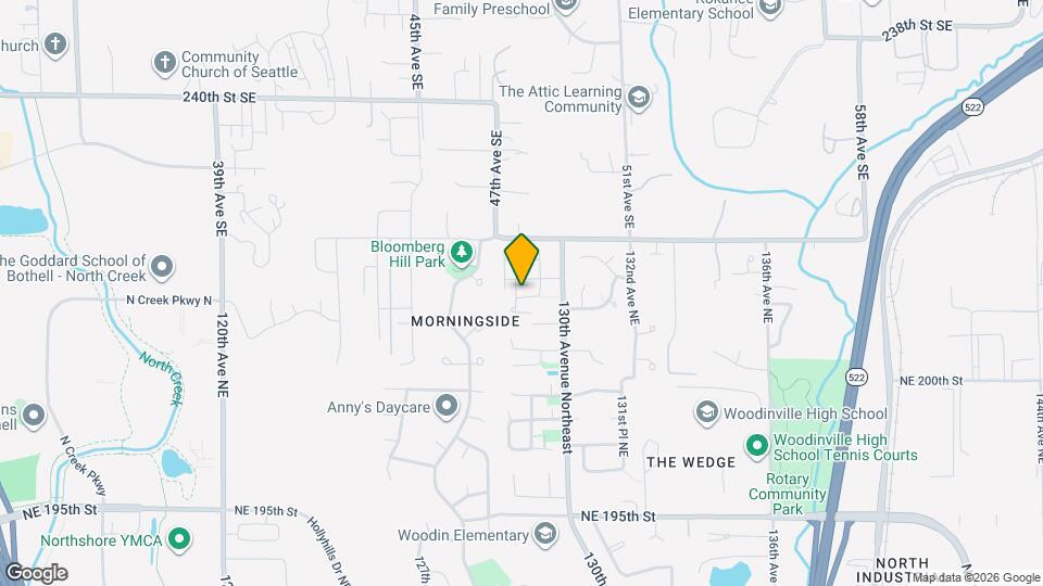 12920 NE 203rd Ct Map and Location Details