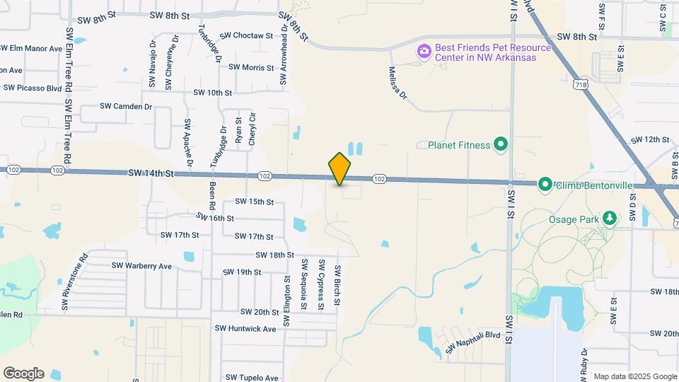1405 SW Bright Rd Map and Location Details
