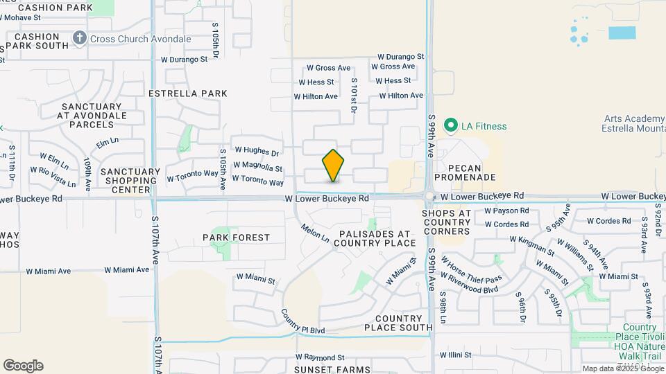 10143 W Preston Ln Map and Location Details