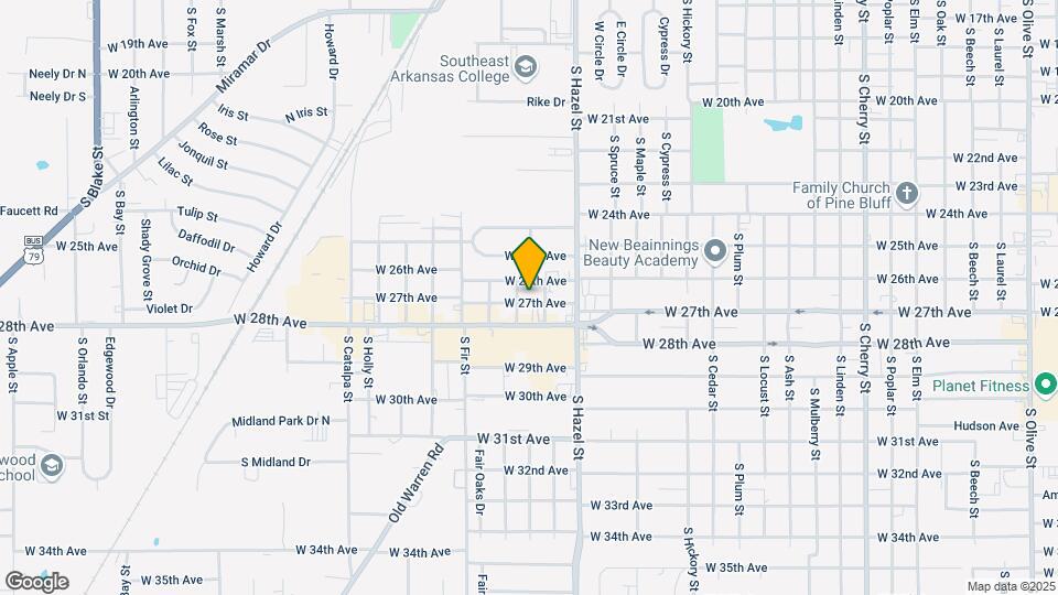2315 W 27th Ave Mapa y Detalles de la Ubicación