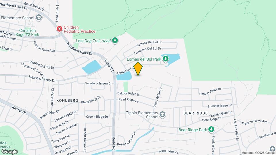 1450 Senda Del Sol Ln Map and Location Details