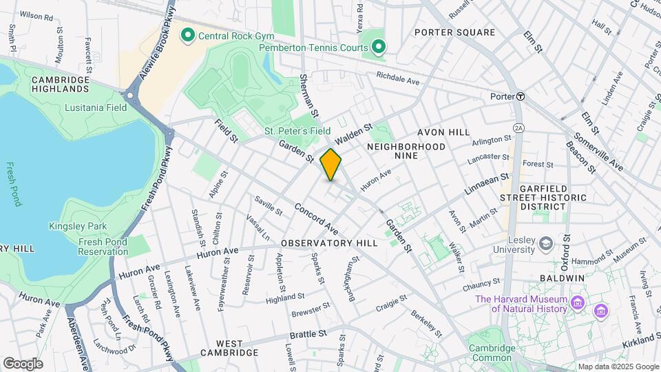 9 Orrin St, Unit 1 Mapa y Detalles de la Ubicación