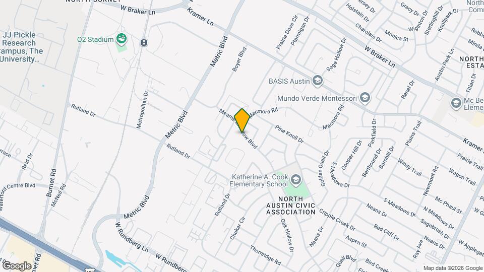 1801 Mearns Meadow Blvd Map and Location Details