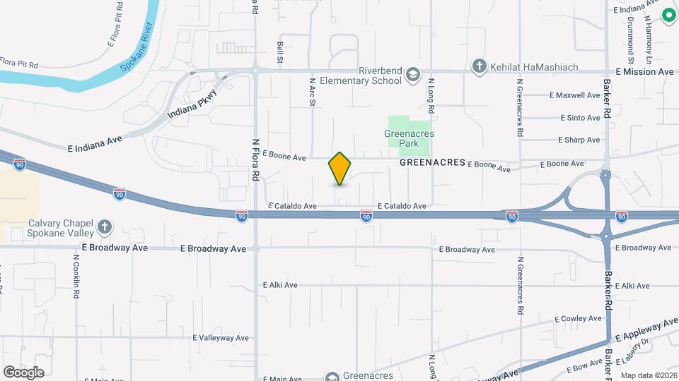 1020-1022 N Tschirley Rd Map and Location Details