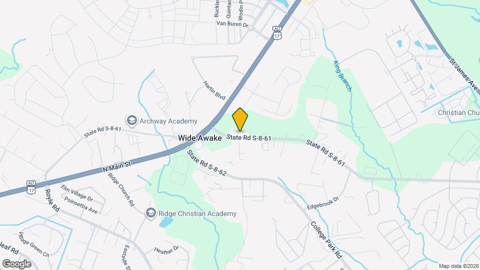 600 Myers Rd Map and Location Details