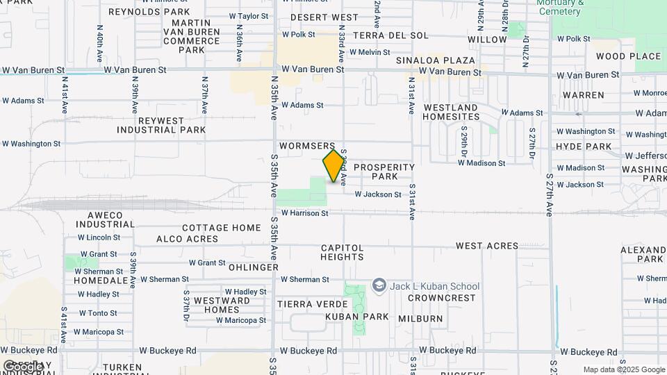 3304-3324 W Jackson St Mapa y Detalles de la Ubicación