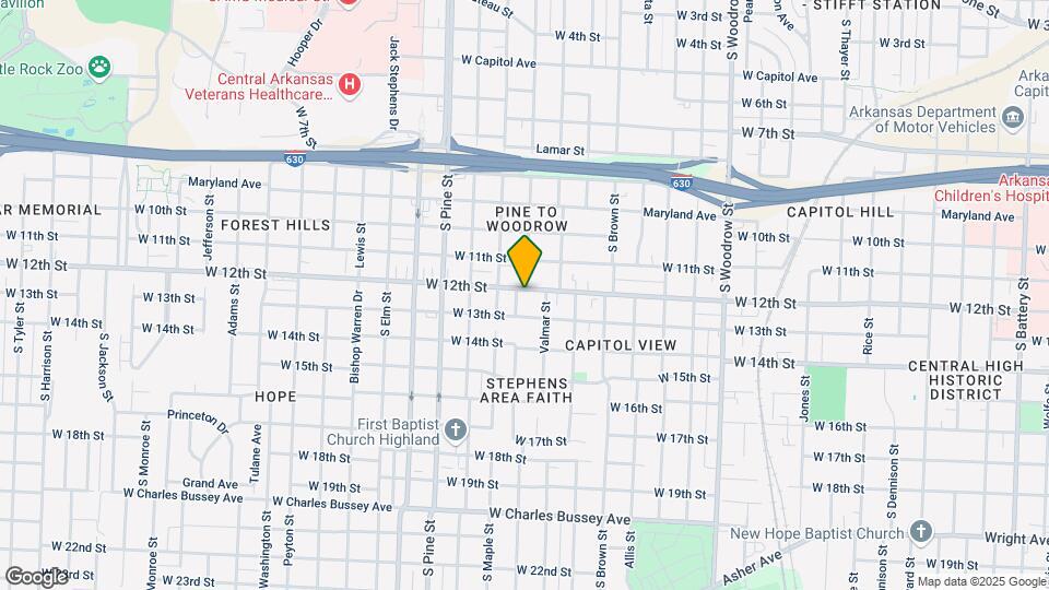 3517 W 12th St Map and Location Details