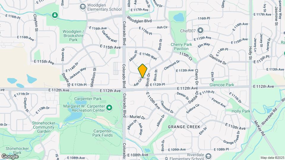 11272 Ash Cir Map and Location Details