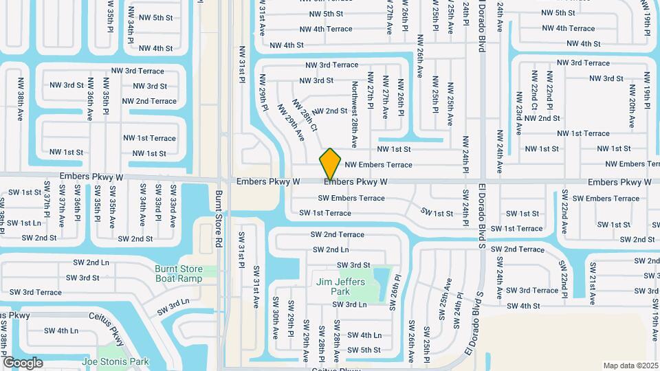 2814 Embers Pkwy W Map and Location Details