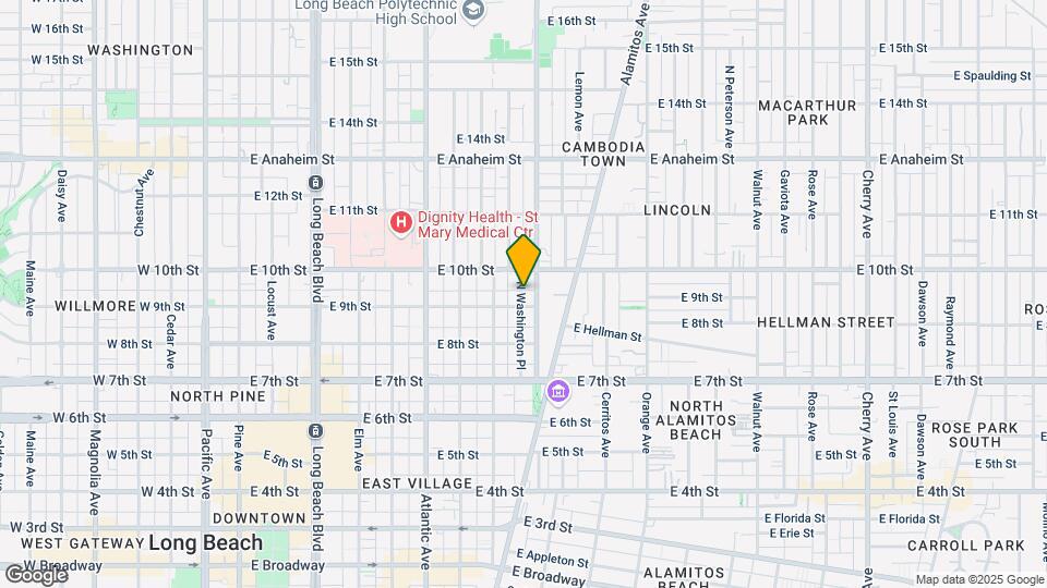 920 N Washington Pl Mapa y Detalles de la Ubicación