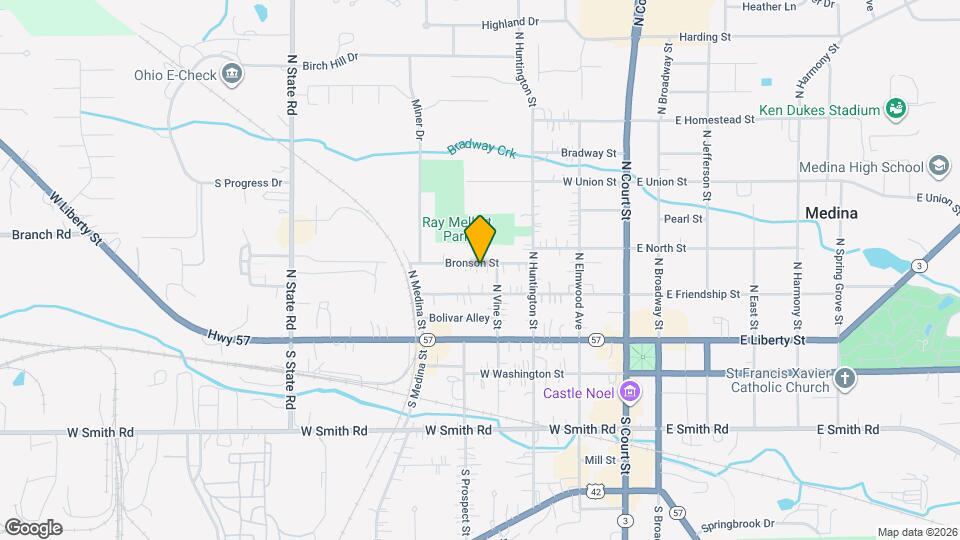 410 Bronson St Map and Location Details