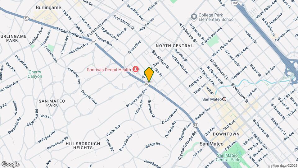 316 N El Camino Real Map and Location Details