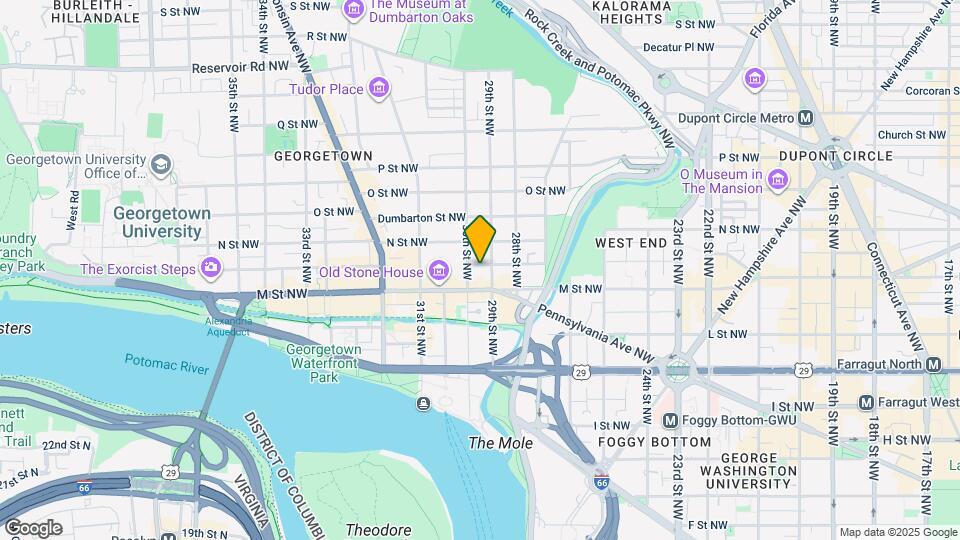 2916 Olive St NW Map and Location Details