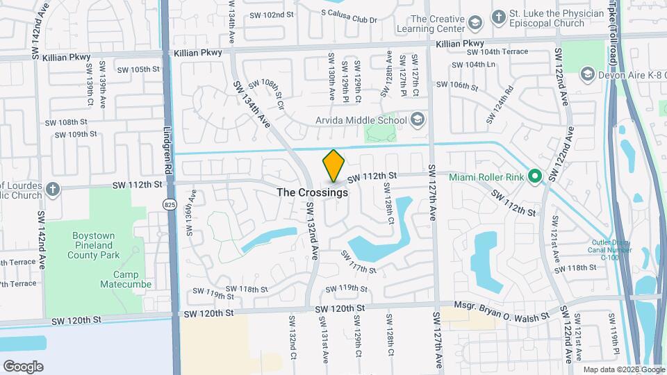 13001 SW 112th St Mapa y Detalles de la Ubicación