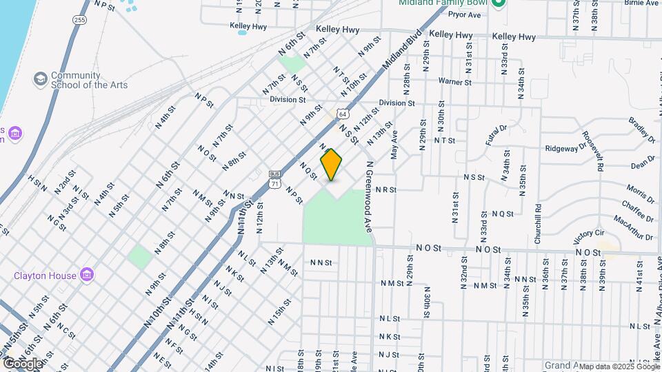1806 N 13th St Map and Location Details