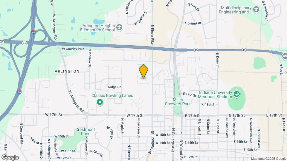 434 W Northlane Dr Map and Location Details