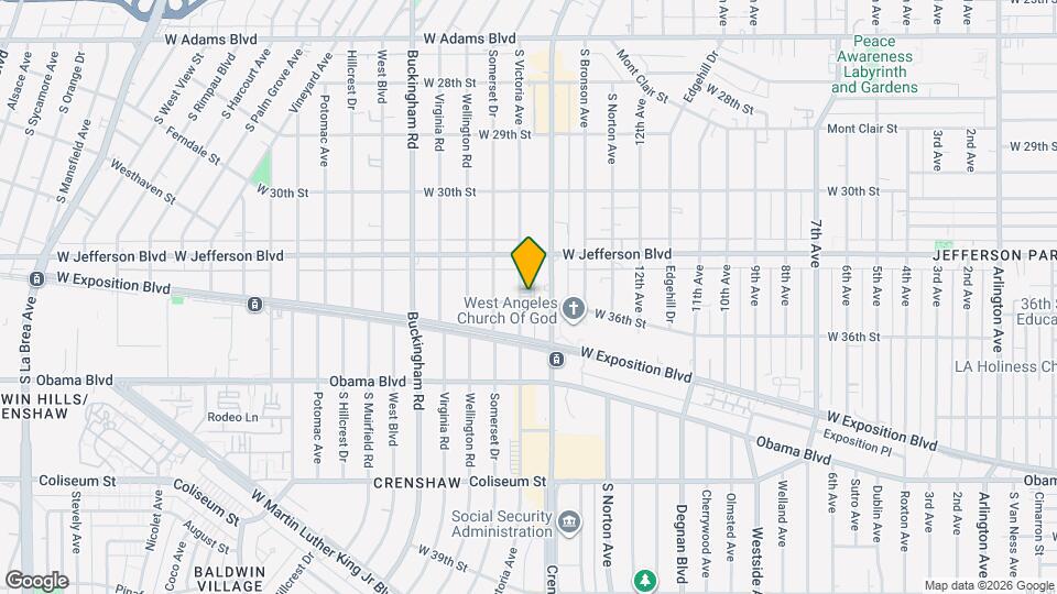 3520 S Victoria Ave, Unit 3516 Map and Location Details