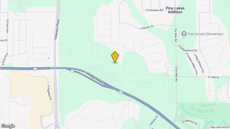 300 S Willow Spring Dr Map and Location Details