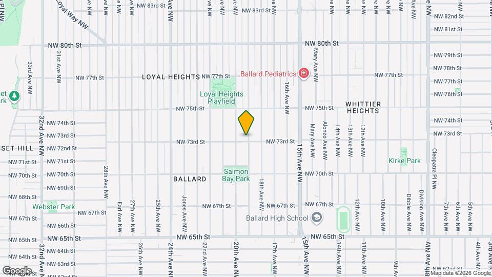 7301 19th Ave NW Map and Location Details