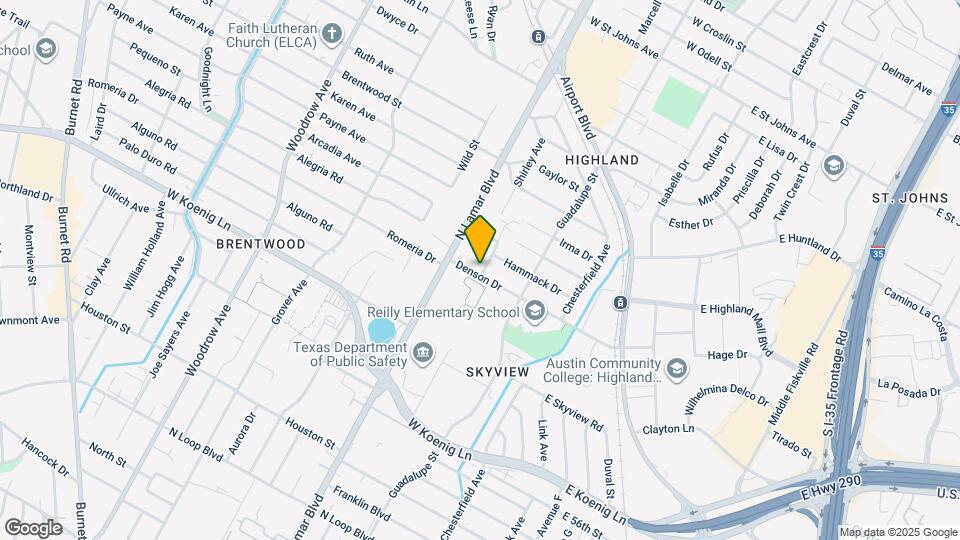 700 Denson Dr Map and Location Details