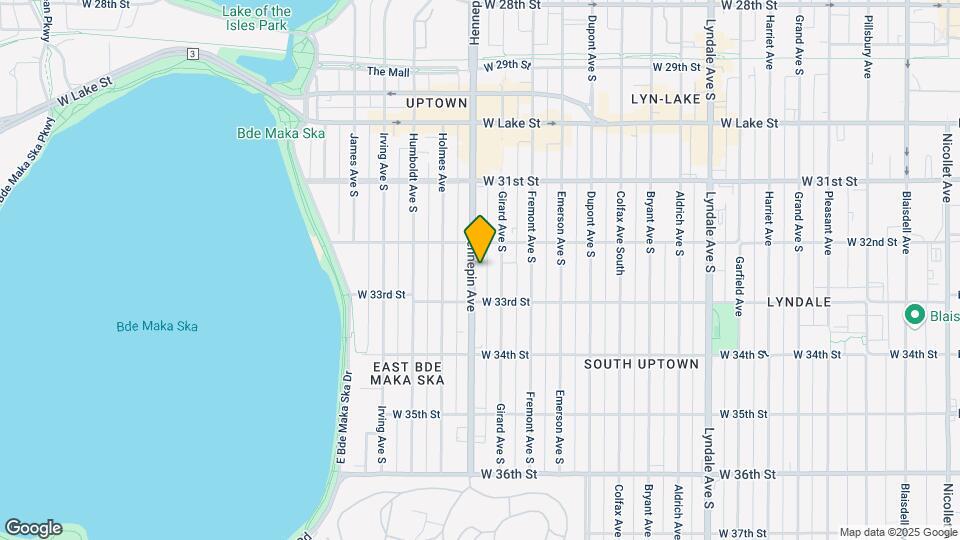 3225 Hennepin Ave Map and Location Details