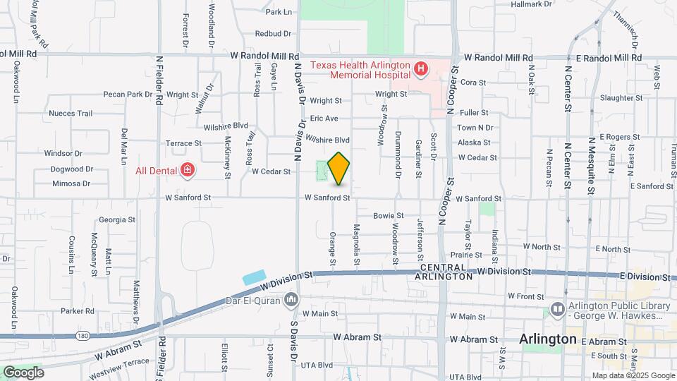 1005 W Sanford St Map and Location Details