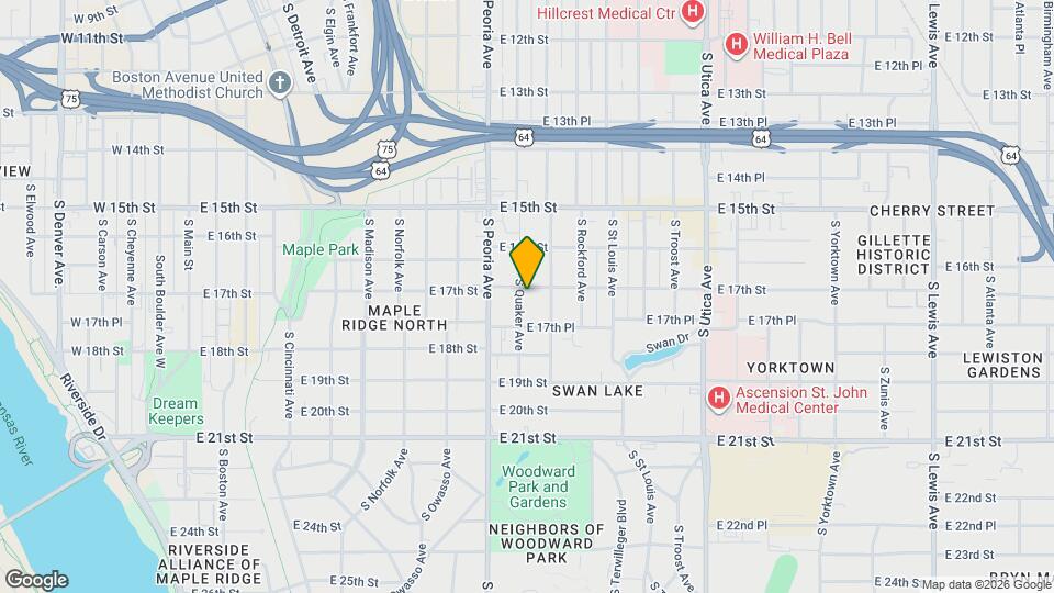 1705 S Quaker Ave Map and Location Details