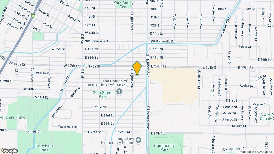 418 18th St Map and Location Details