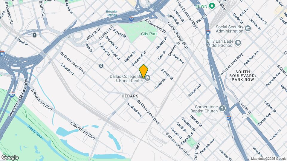 Lamar Lofts Mapa y Detalles de la Ubicación