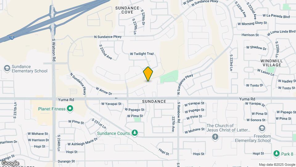 22896 W Arrow Dr Map and Location Details