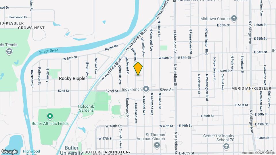 5301 Graceland Ave Map and Location Details