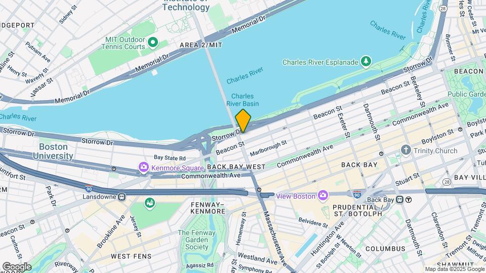 492 Beacon St, Unit 36 Map and Location Details