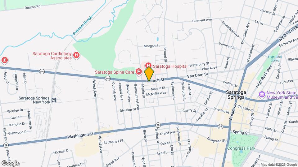 246 Church St Map and Location Details