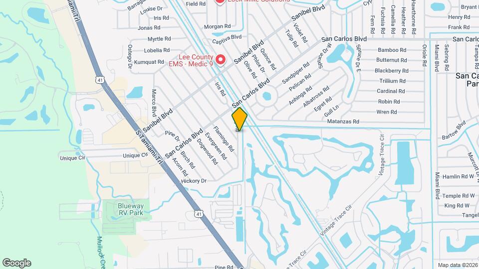 19045 Holly Rd Map and Location Details