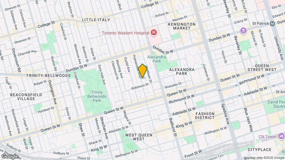 53 Palmerston Ave Map and Location Details