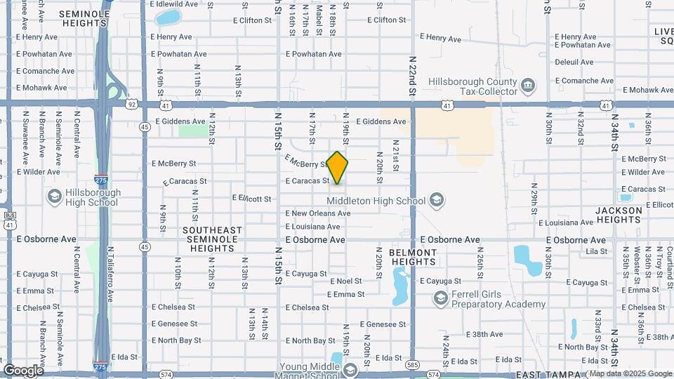 1806 E Ellicott St Map and Location Details