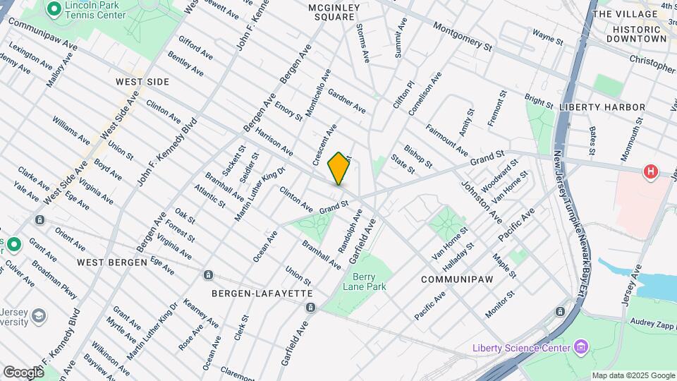 517 Communipaw Ave Map and Location Details