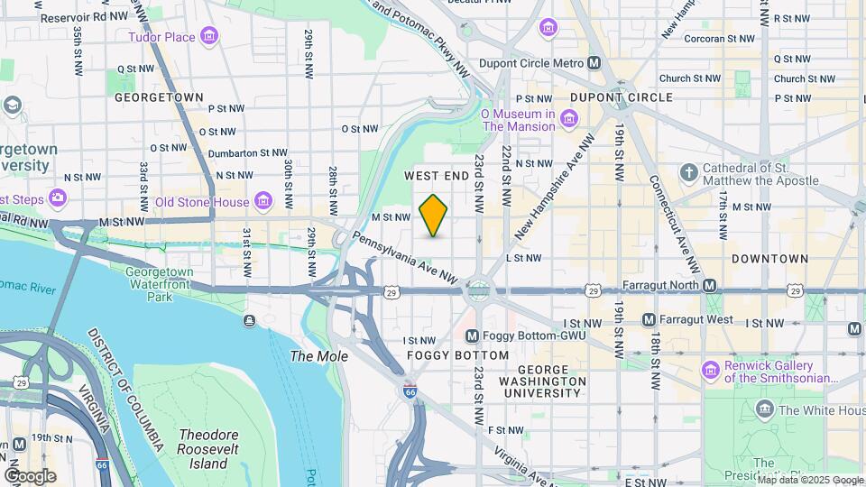 2425 L St NW Map and Location Details