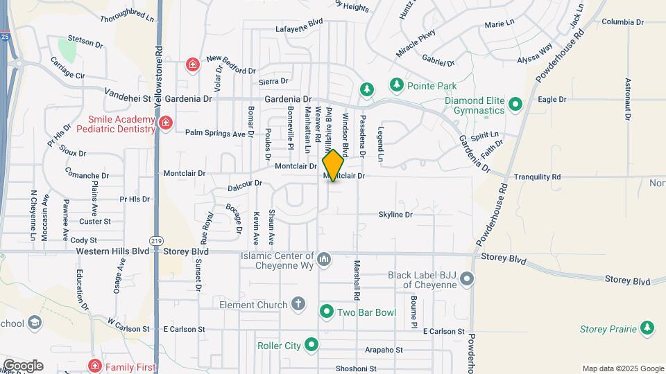 802 Colony Ct Map and Location Details