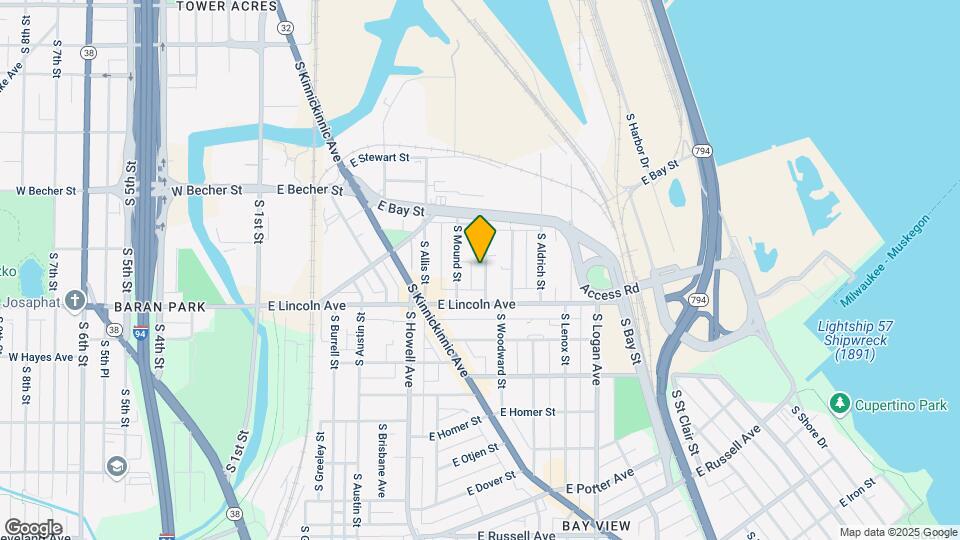 2227 S Winchester St Mapa y Detalles de la Ubicación