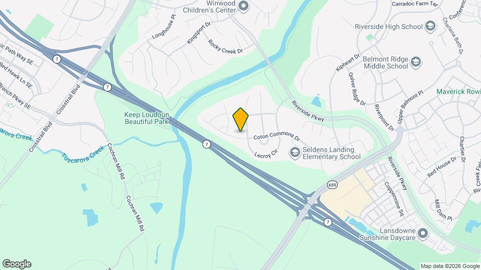 43286 Canal Creek Pl Map and Location Details