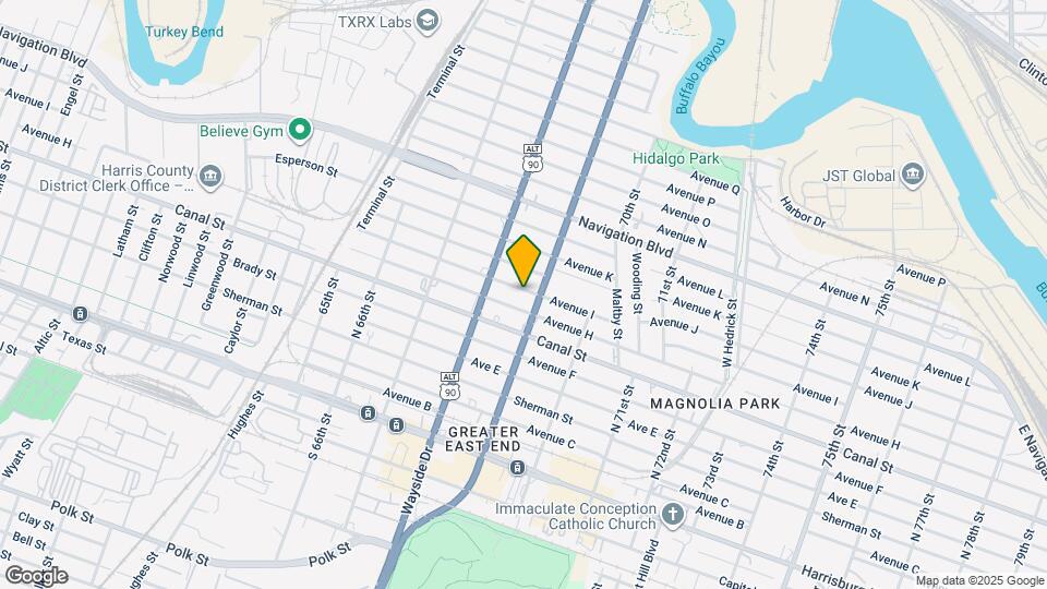 6832 Avenue I Map and Location Details