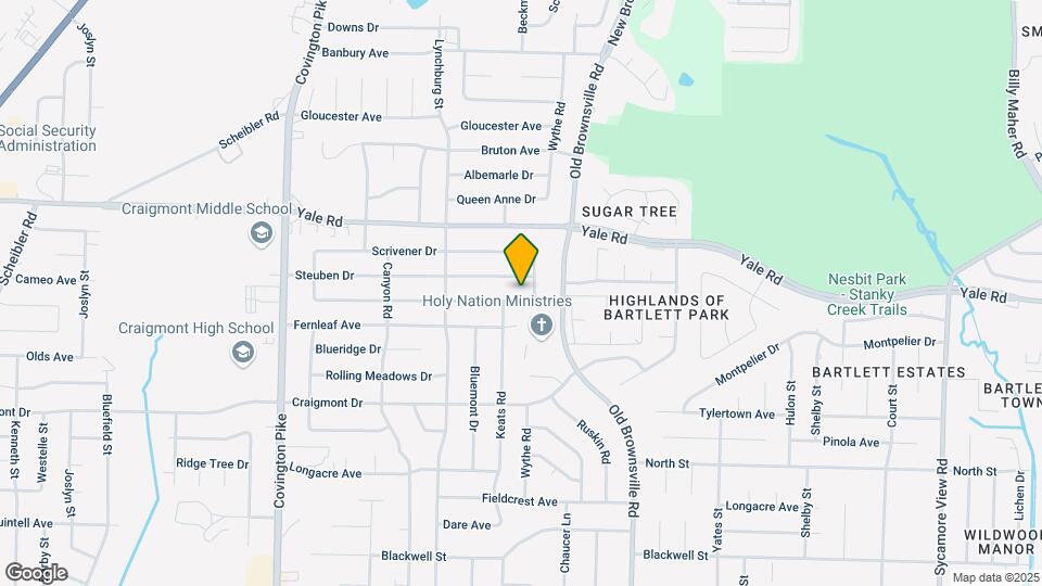 5352 Patrick Henry Dr Map and Location Details