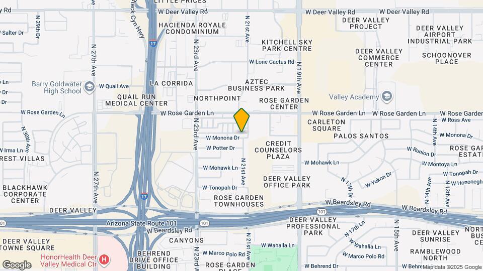 2114 W Monona Dr Map and Location Details