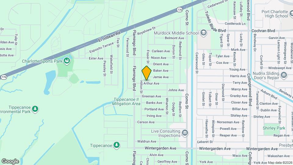 2235 Fraser St Map and Location Details