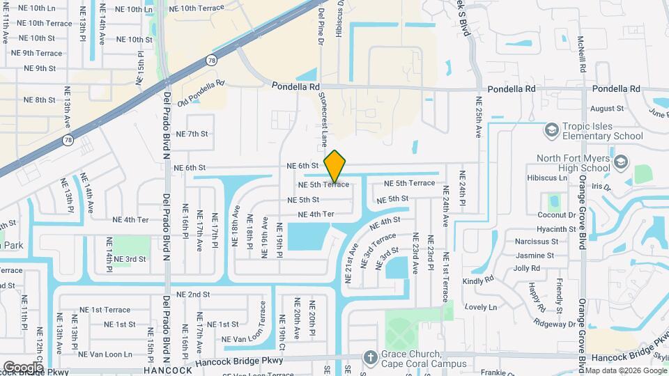 2028 NE 5th Terrace Map and Location Details